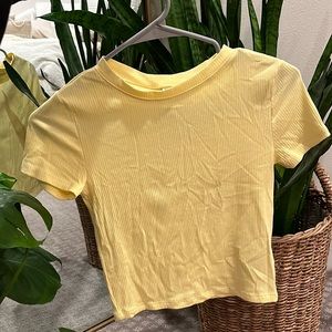 H&M Yellow Top